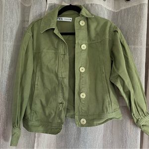 Green Zara Jacket